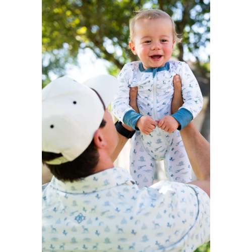 Burlebo Zip Up Onesie Texas Lonestar State
– Howdy House Kids