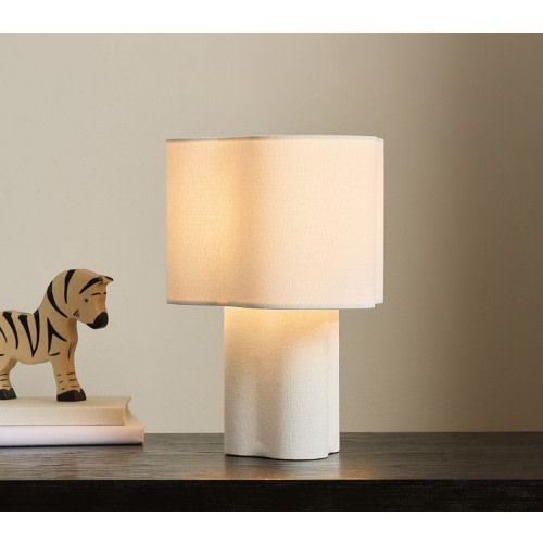 West Elm x PBK Organic Shade Table Lamp (12")