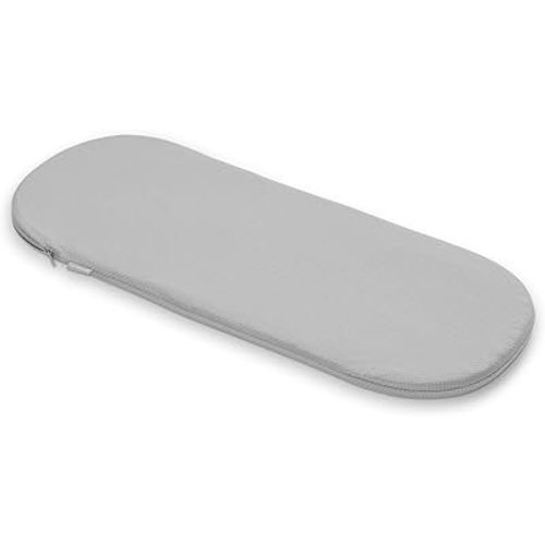 UPPAbaby Bassinet V3 Mattress Cover/Extra Cover for Bassinets 2018-Later/Ultra Soft and Comfortable/Machine Washable/Light Grey