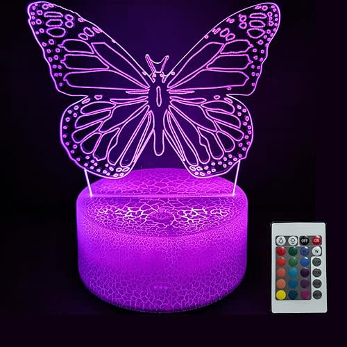 3D Butterfly Night Light