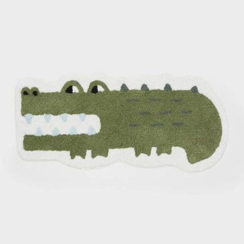 Alligator Kids' Bath Rug - Pillowfort™