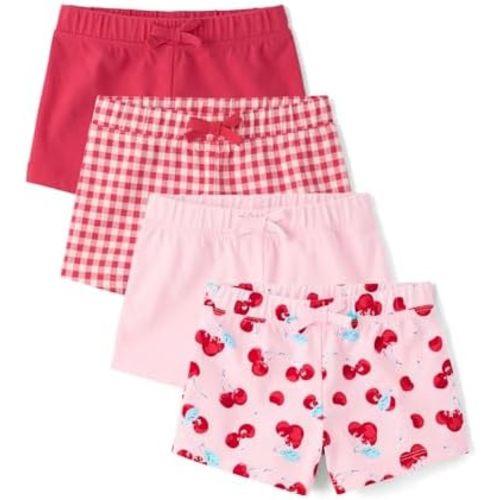 The Children's Place Baby Girls' and Toddler Assorted Knit Shorts