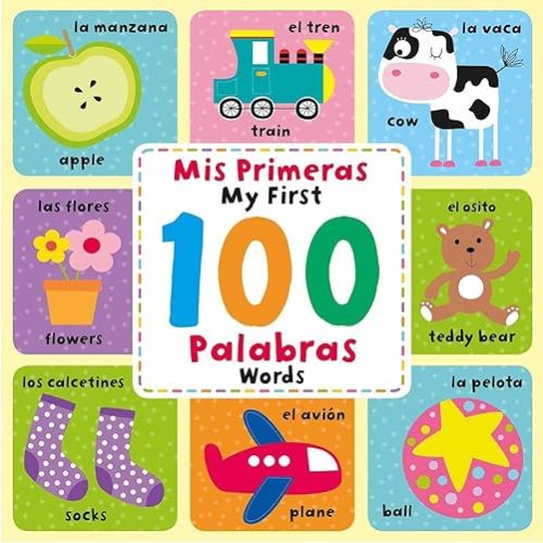 Mis Primeras 100 Palabras: Spanish & English Picture Dictionary (Spanish Edition) Board book – February 7, 2023