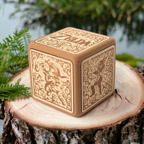 Handmade Music Box - Birthday Gift for Zelda Game Lovers - Song of Storms, Ocarina of Time Theme