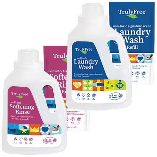 Laundry Detergent + Fabric Softener