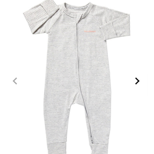 BONDS Zip Wondersuit | BZDYM | Luxe Storm Marle / White