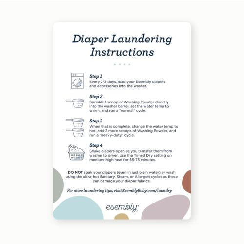 Cloth Diaper How To Guide Laundry Magnet