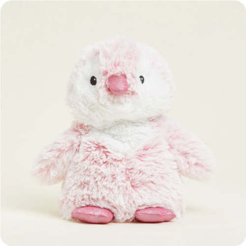 Microwavable Pink Penguin Warmies | Warmies USA