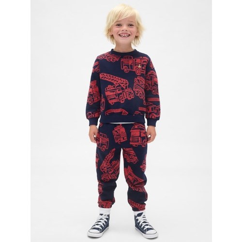 Baby & Toddler VintageSoft Firetruck Sweat Set