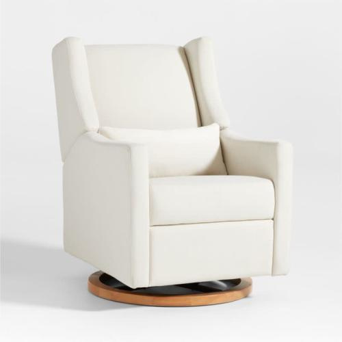 babyletto Kiwi Nursery Glider Recliner Chair in Cream