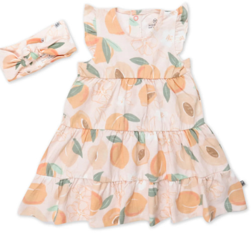 2 Piece Dress and Headband Set | Honest Baby Clothing