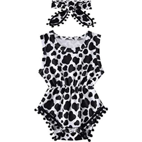Ahegao 0-24 Months Baby Floral Romper Toddlers Outfits Infant Playsuits + Headband Jumpsuit