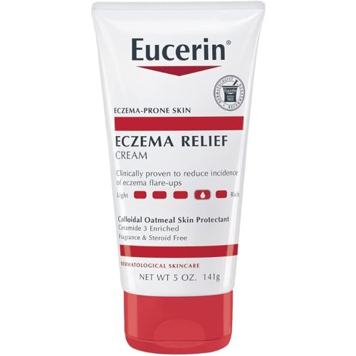 Eucerin Eczema Relief Cream - Full Body Daily Lotion for Eczema-Prone Skin - 5 oz. Tube