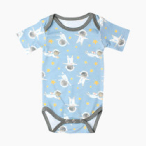 Copper Pearl Printed Short Sleeve Bodysuit - Neil, 3-6 M