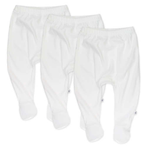 3-Pack Organic Cotton Footed Pants | Honest Baby Clothing