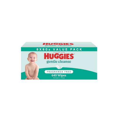 HUGGIES Baby Wipes Fragrance Free 640 Pack (8 x 80 Pack) - Packaging May Vary : Amazon.com.au: Baby