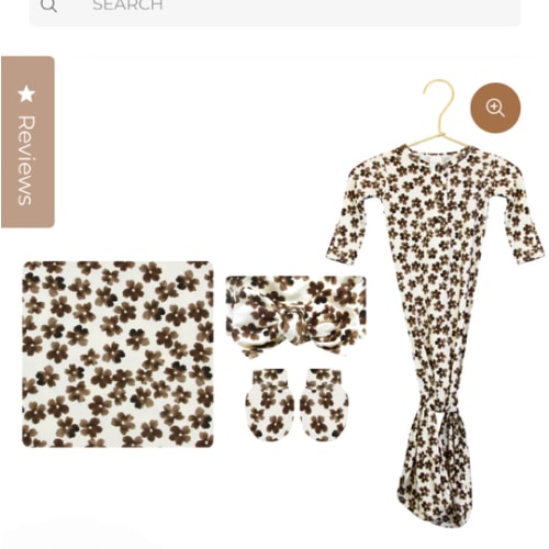 Sloane Newborn Headband Bundle (Gown)