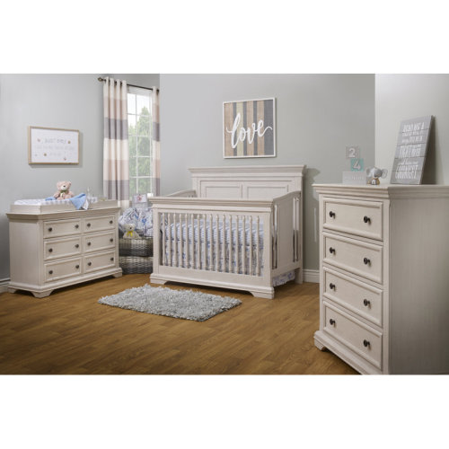 Portofino 4 in 1 Convertible Crib | Wayfair