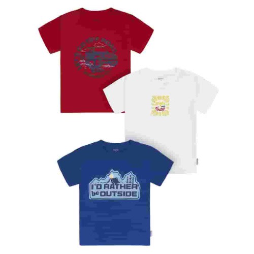 Gerber Toddler Boy Graphic T-Shirts, 3-Pack, Sizes 2T-5T