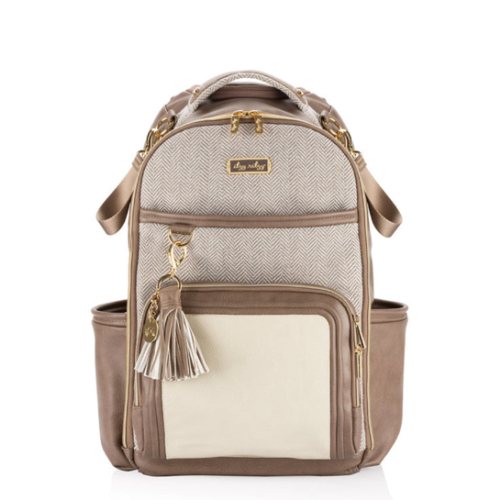 Diaper Backpack Stylish & Functional Bag Itzy Ritzy®- Vanilla Latte Style/Color