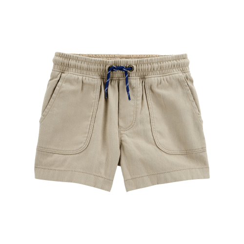 Baby Cotton Blend Shorts - Khaki - Carter's | Carter's