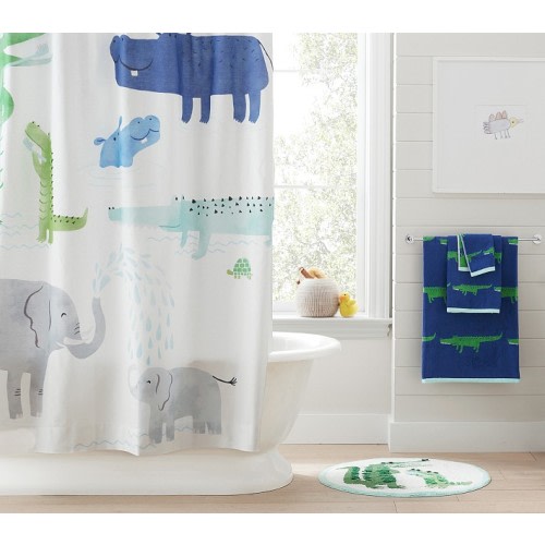 Alligator Safari Bathroom Collection | Pottery Barn Kids