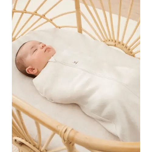 ergoPouch Cocoon Swaddle Tog 1.0- Oatmeal Marle - HipBabyGear