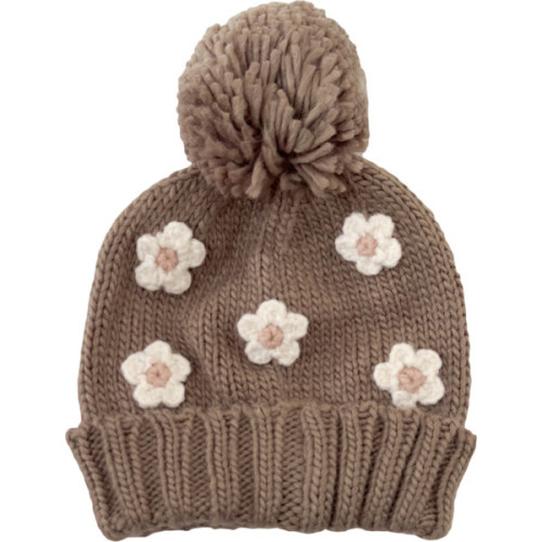 Flower Hat, Tan - The Blueberry Hill | Maisonette