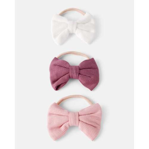Baby Girl 3-Pack Bow Headwraps - Carter's | Carter's