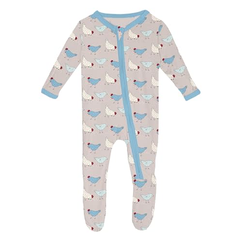 Kickee Little Adventure Footie - Super Cozy, Soft, Breathable, and Playfully Designed