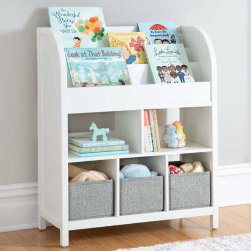 Martha Stewart Kids&#39; Jr. Book and Bin Browser with Bins