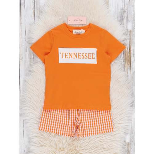 Tennessee Smocked Gingham Outfit
