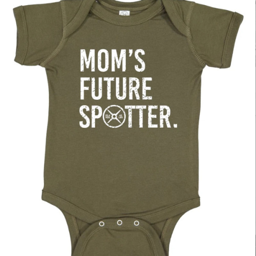 Mom Future Spotter Onesie