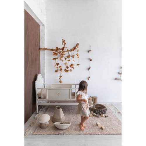 Mini Mushroom Basket, Natural/Ivory - Lorena Canals | Maisonette