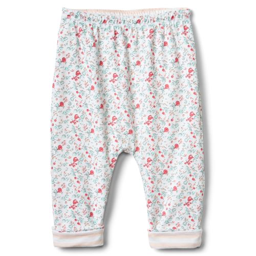 Reversible Lined Pull-On Pants in pink cameo
