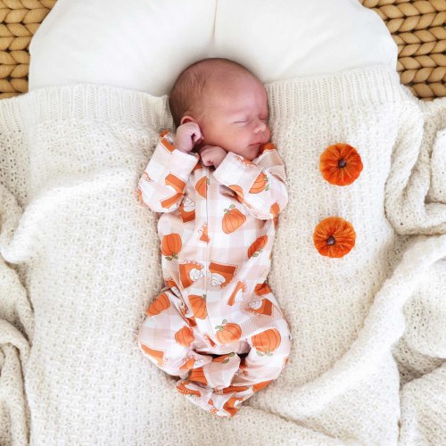 Cutie Pie Zipper Footie