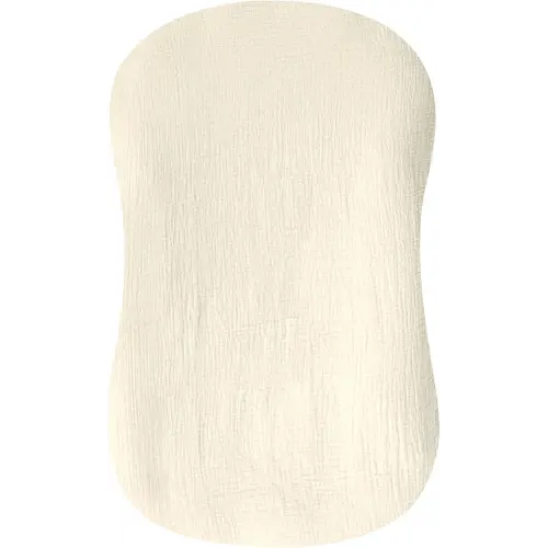 Hooyax Muslin Baby Lounger Cover 1 Pack, 100% Cotton Soft & Breathable Infant Lounger Covers Only for Newborn (Cream)