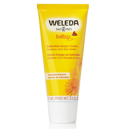 Weleda Baby Calendula Diaper Cream, 2.8 Fluid Ounce, Plant Rich Protection with Calendula, Chamomile, Sweet Almond Oil, Lanolin and Zinc Oxide