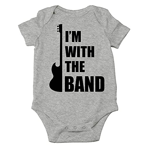 CBTwear I'm With The Band - Baby Clothes - Funny Newborn Bodysuit Outfits for Boys and Girls
