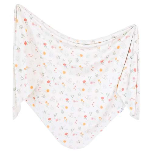 Knit Swaddle Blanket - Mabel