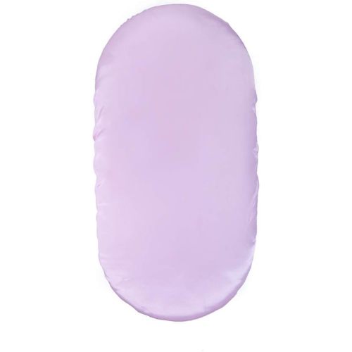 Pro Goleem Satin Bassinet Sheet Great for Baby Hair Soft Silk Feeling Sheet for Cradle or Bassinet Pad＆Mattress for Boys and Girls Gift for Newborn and Infant Lavender