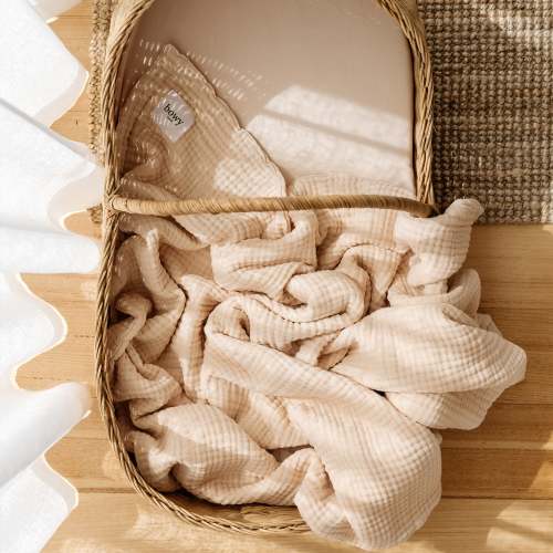 Muslin Bubble Blanket - Cream
