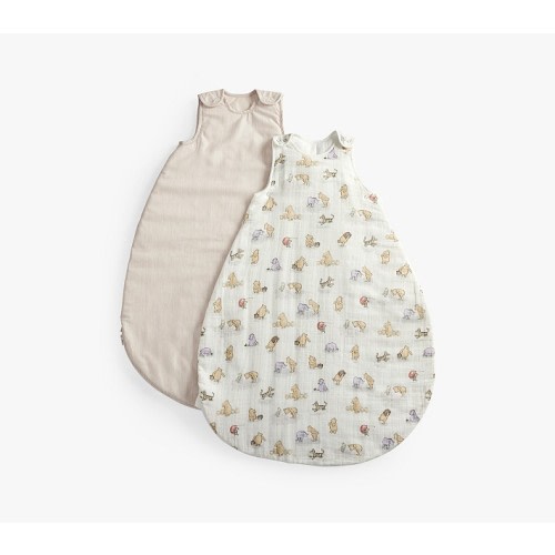 Disney's Winnie the Pooh Muslin Wearable Blanket Set TOG 1