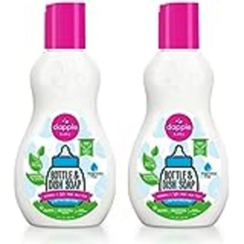 Dapple Baby, Bottle and Dish Soap Dish Liquid Plant Based Hypoallergenic