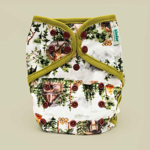 ✨Double Gusset Cloth Diaper Cover Fits from Birth to Potty – Kinder Cloth Diaper Co.