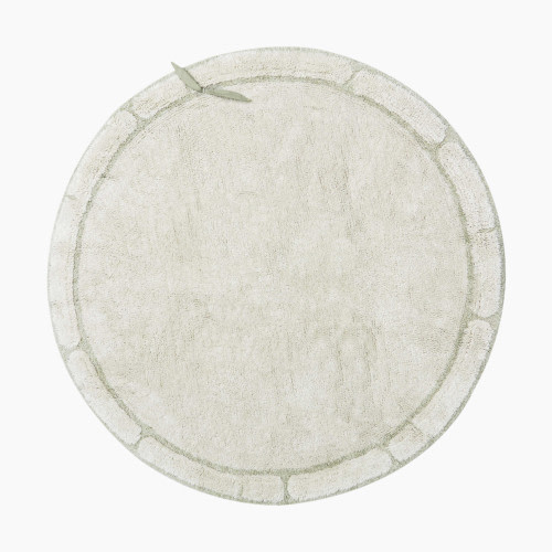 Lorena Canals Bamboo Washable Rug - Olive, 4'