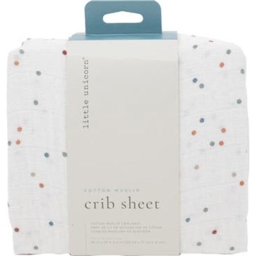 Cotton Muslin Crib Sheet