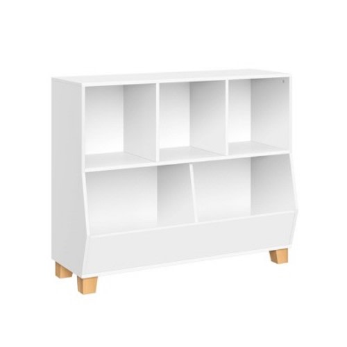 35" Kids' Catch All Cubby Toy Organizer - RiverRidge Home, Color: White