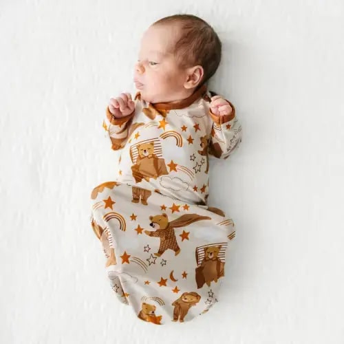 Beary Sleepy Infant Gown - Little Sleepies