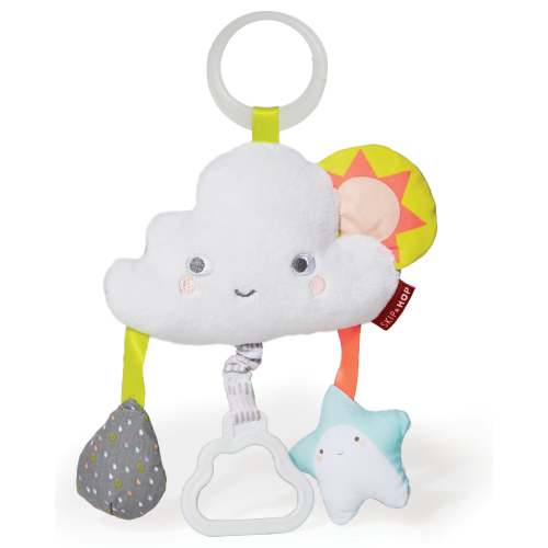 Silver Lining Cloud Jitter Stroller Baby Toy